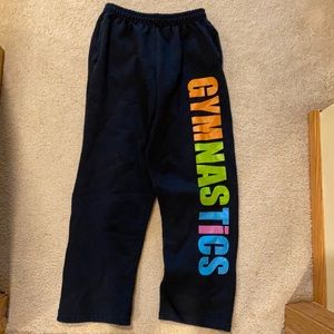 Womens M ‘GYMNASTICS’ pants